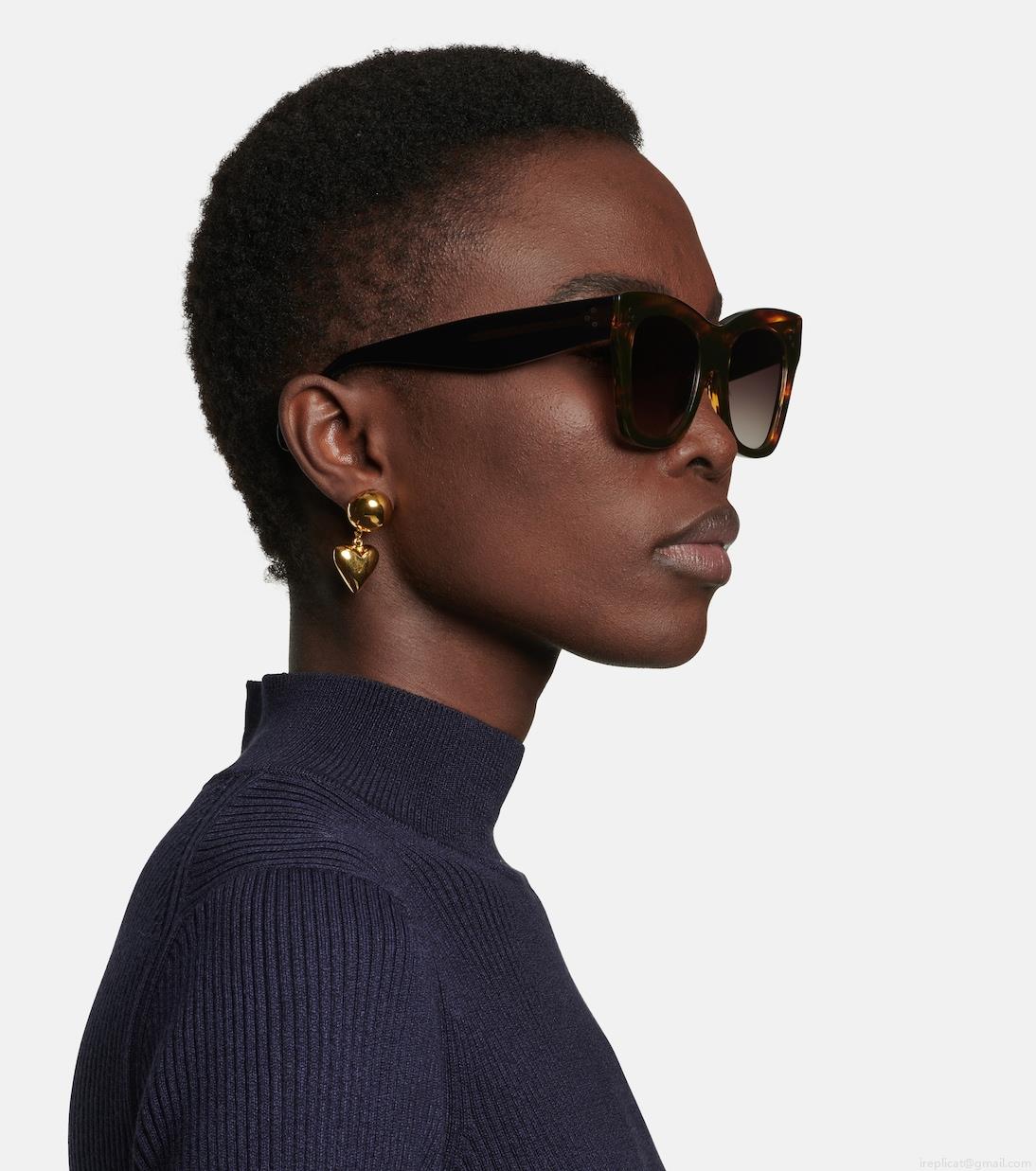 Celine EyewearCat-eye acetate sunglasses Celine EyewearCat-eye acetate sunglasses