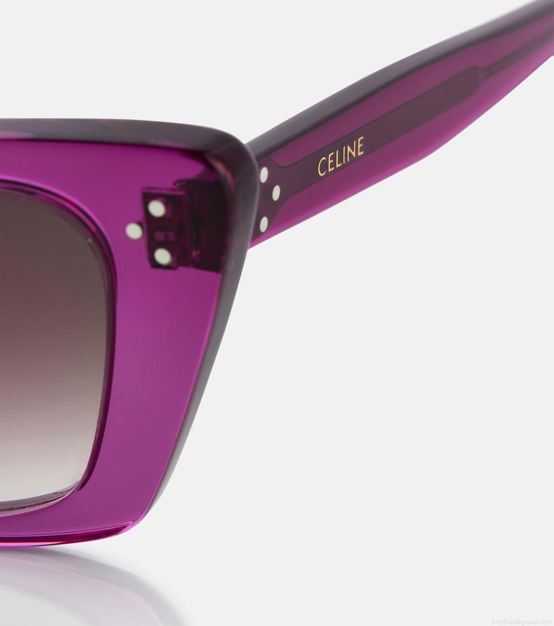 Celine EyewearCat-eye acetate sunglasses Celine EyewearCat-eye acetate sunglasses
