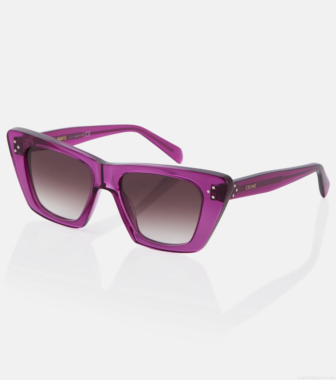 Celine EyewearCat-eye acetate sunglasses Celine EyewearCat-eye acetate sunglasses