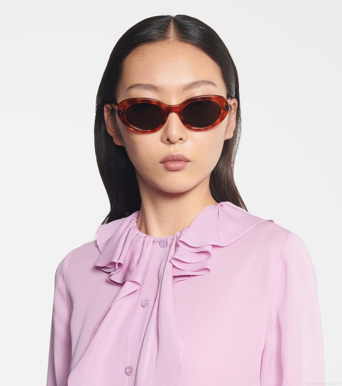 Celine EyewearOval sunglasses Celine EyewearOval sunglasses