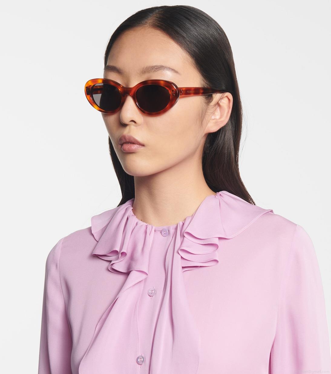 Celine EyewearOval sunglasses Celine EyewearOval sunglasses