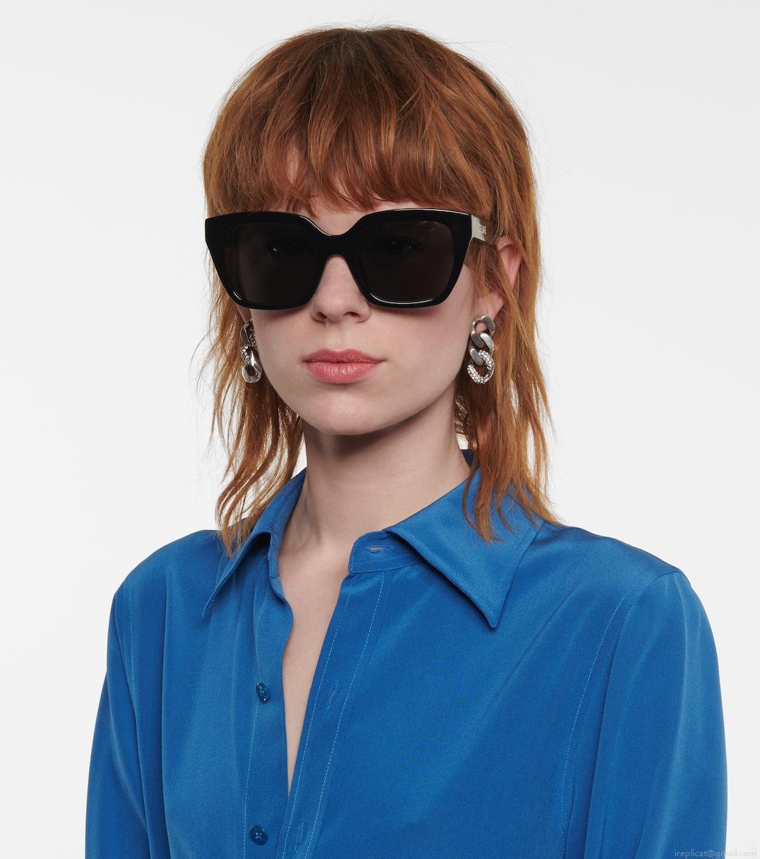 Celine EyewearSquare acetate sunglasses Celine EyewearSquare acetate sunglasses