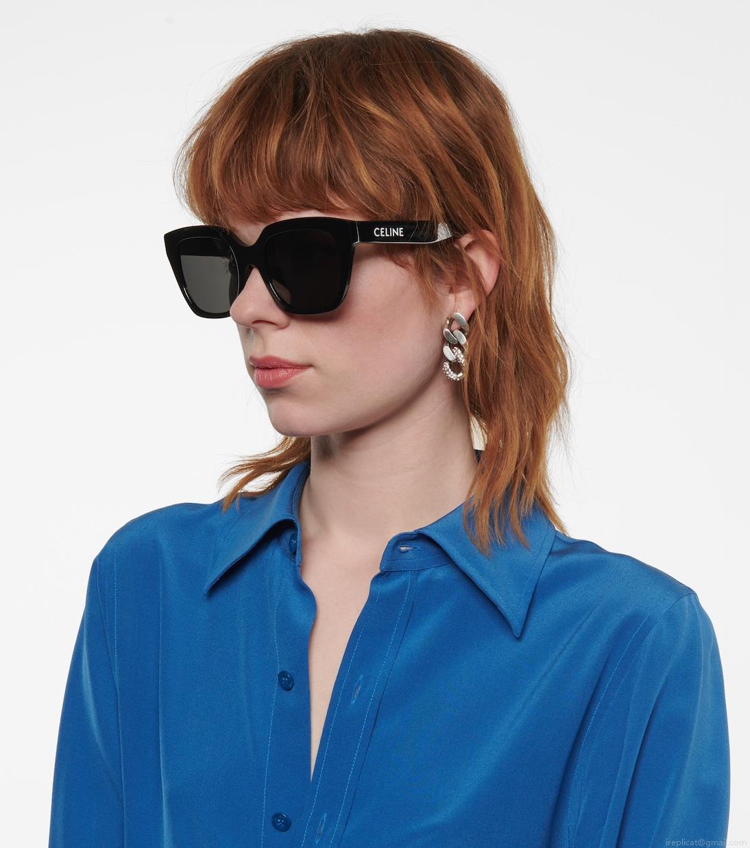 Celine EyewearSquare acetate sunglasses Celine EyewearSquare acetate sunglasses