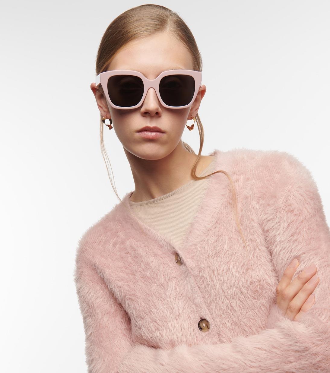 Celine EyewearSquare acetate sunglasses Celine EyewearSquare acetate sunglasses