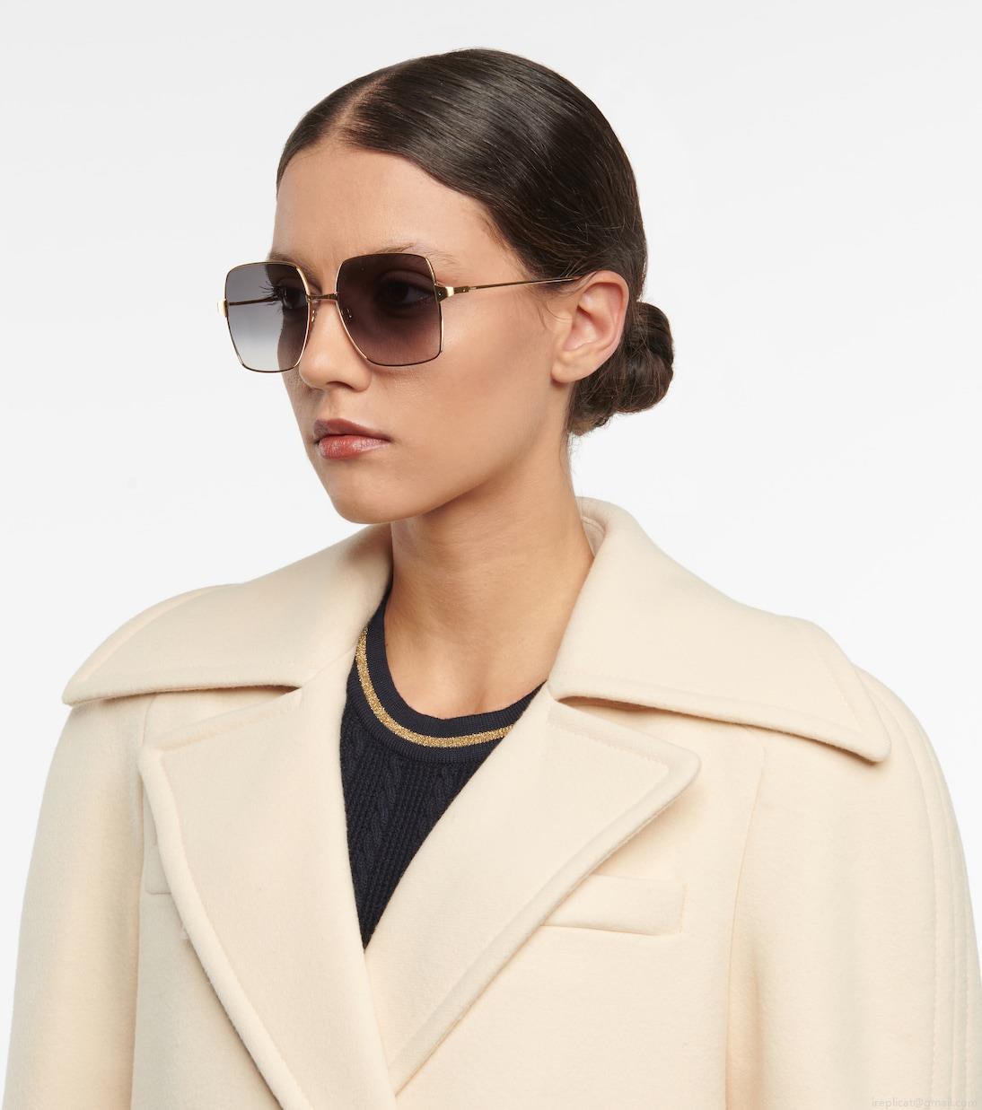Cartier Eyewear CollectionSantos de Cartier square sunglasses Cartier Eyewear CollectionSantos de Cartier square sunglasses