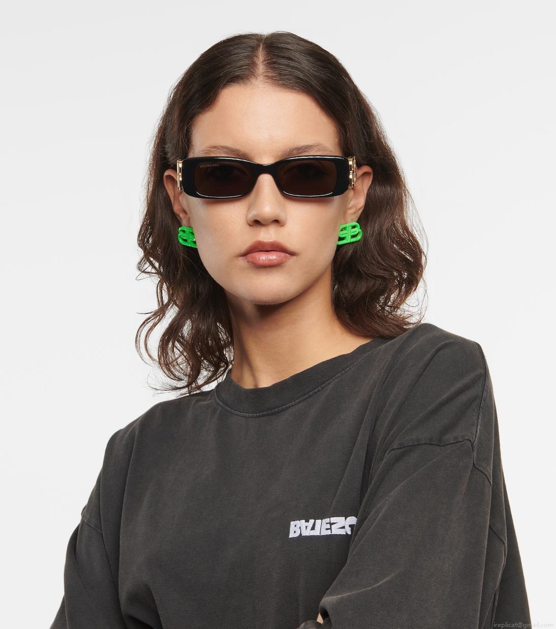 BalenciagaDynasty rectangular sunglasses BalenciagaDynasty rectangular sunglasses
