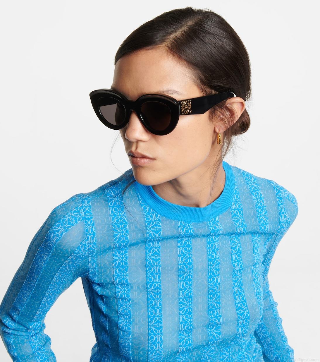 LoeweAnagram cat-eye sunglasses LoeweAnagram cat-eye sunglasses