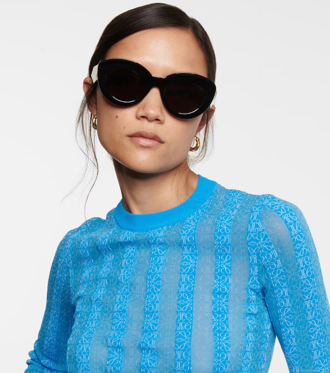LoeweAnagram cat-eye sunglasses LoeweAnagram cat-eye sunglasses