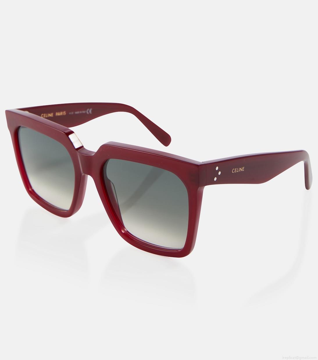 Celine EyewearSquare acetate sunglasses Celine EyewearSquare acetate sunglasses