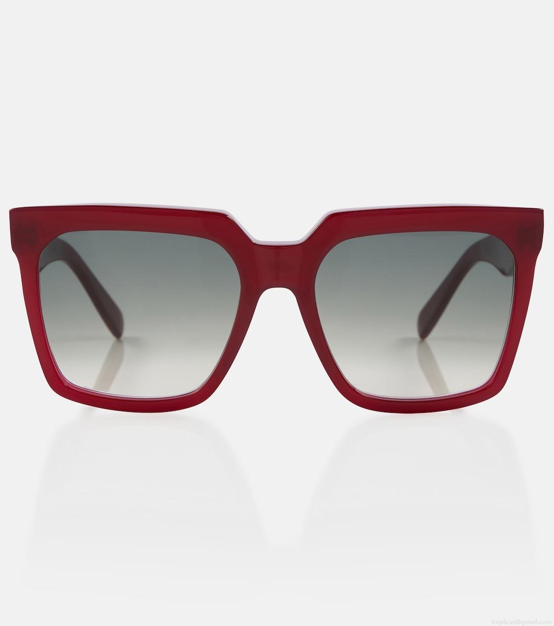 Celine EyewearSquare acetate sunglasses Celine EyewearSquare acetate sunglasses
