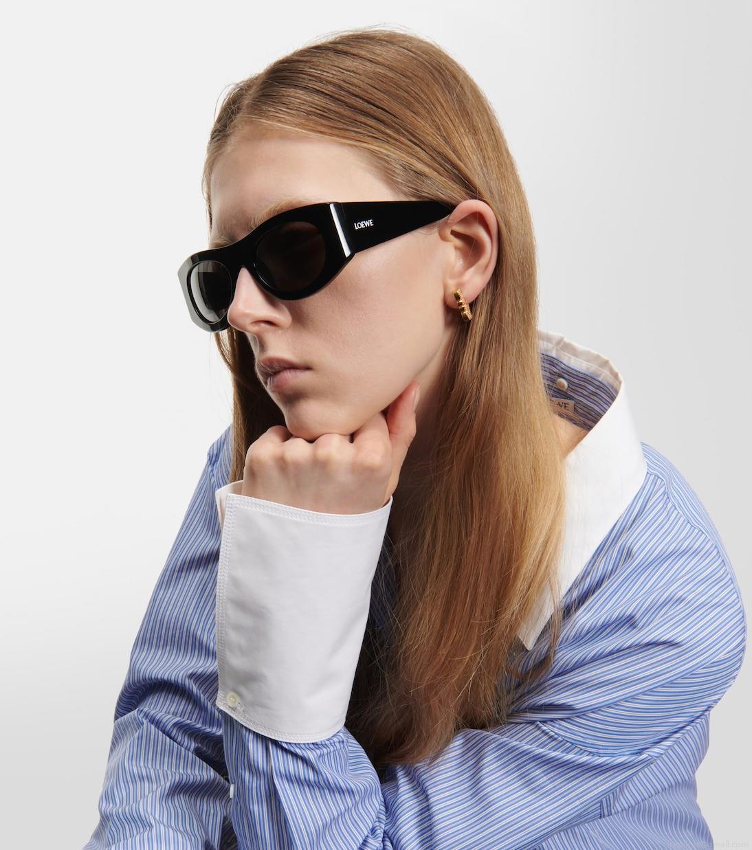 LoeweNature oval sunglasses LoeweNature oval sunglasses