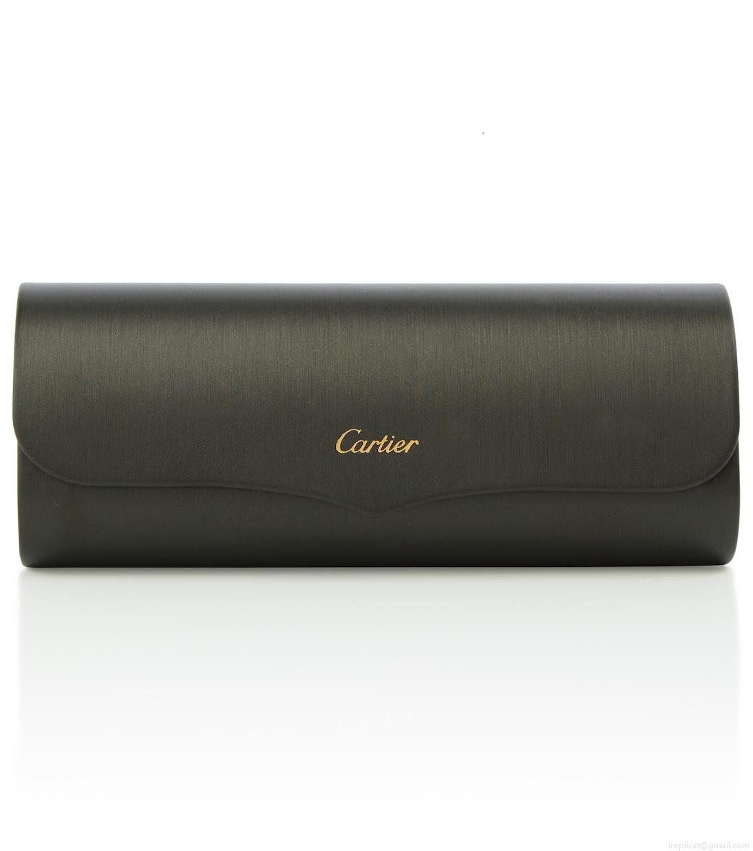 Cartier Eyewear CollectionSantos de Cartier square sunglasses Cartier Eyewear CollectionSantos de Cartier square sunglasses