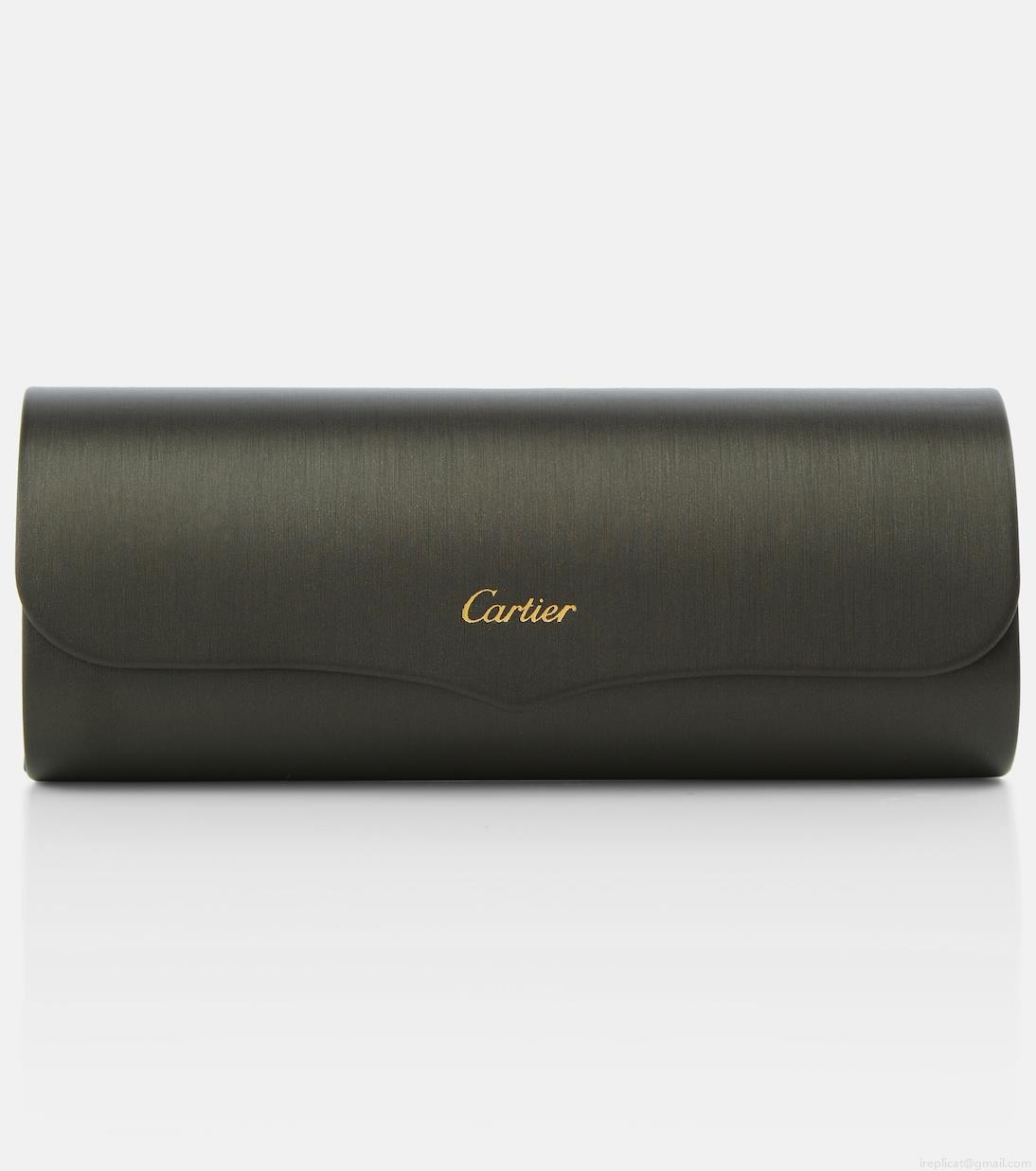 Cartier Eyewear CollectionSantos de Cartier aviator sunglasses Cartier Eyewear CollectionSantos de Cartier aviator sunglasses