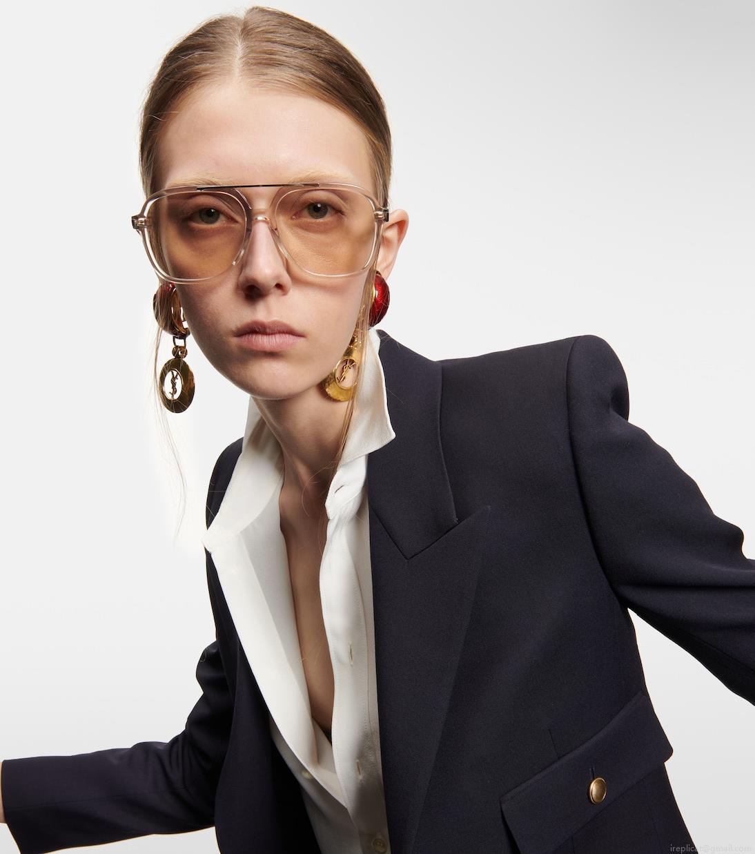 Saint LaurentAviator acetate sunglasses Saint LaurentAviator acetate sunglasses
