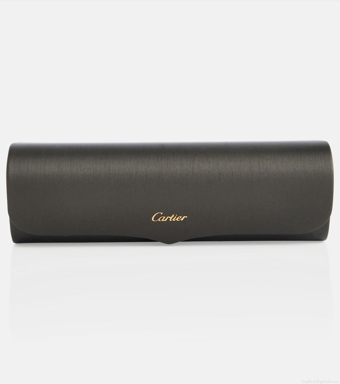 Cartier Eyewear CollectionSignature C de Cartier rectangular sunglasses Cartier Eyewear CollectionSignature C de Cartier rectangular sunglasses
