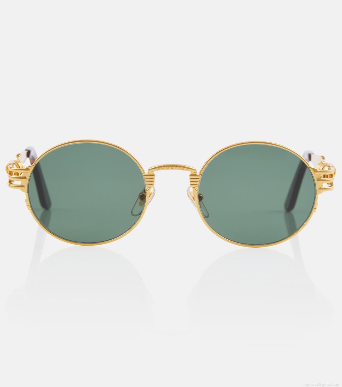 Jean Paul Gaultierx Karim Benzema 56-6106 round sunglasses Jean Paul Gaultierx Karim Benzema 56-6106 round sunglasses