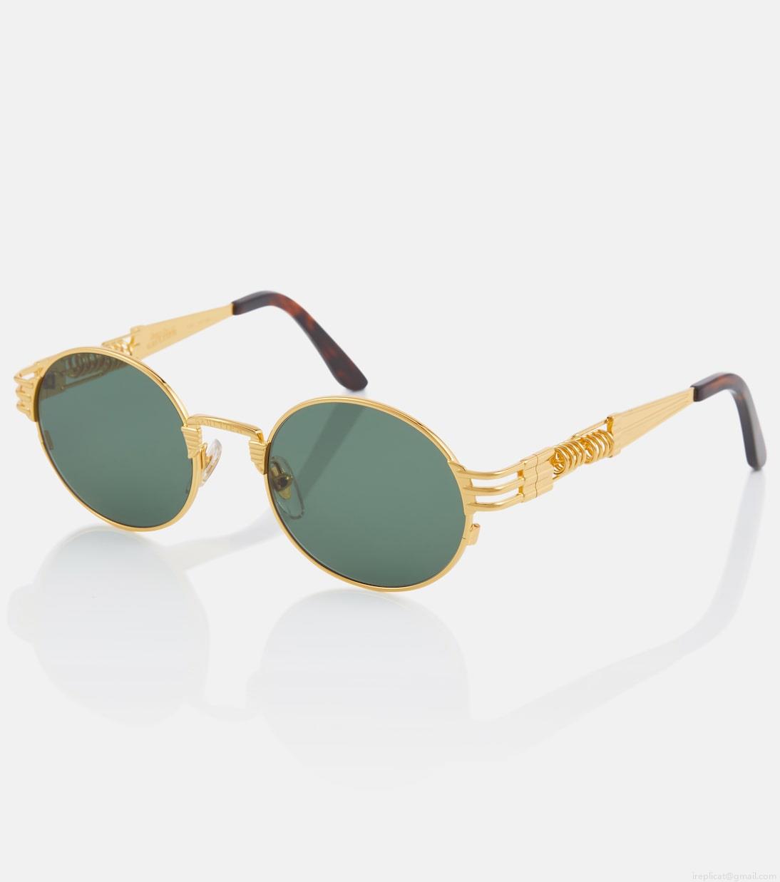 Jean Paul Gaultierx Karim Benzema 56-6106 round sunglasses Jean Paul Gaultierx Karim Benzema 56-6106 round sunglasses