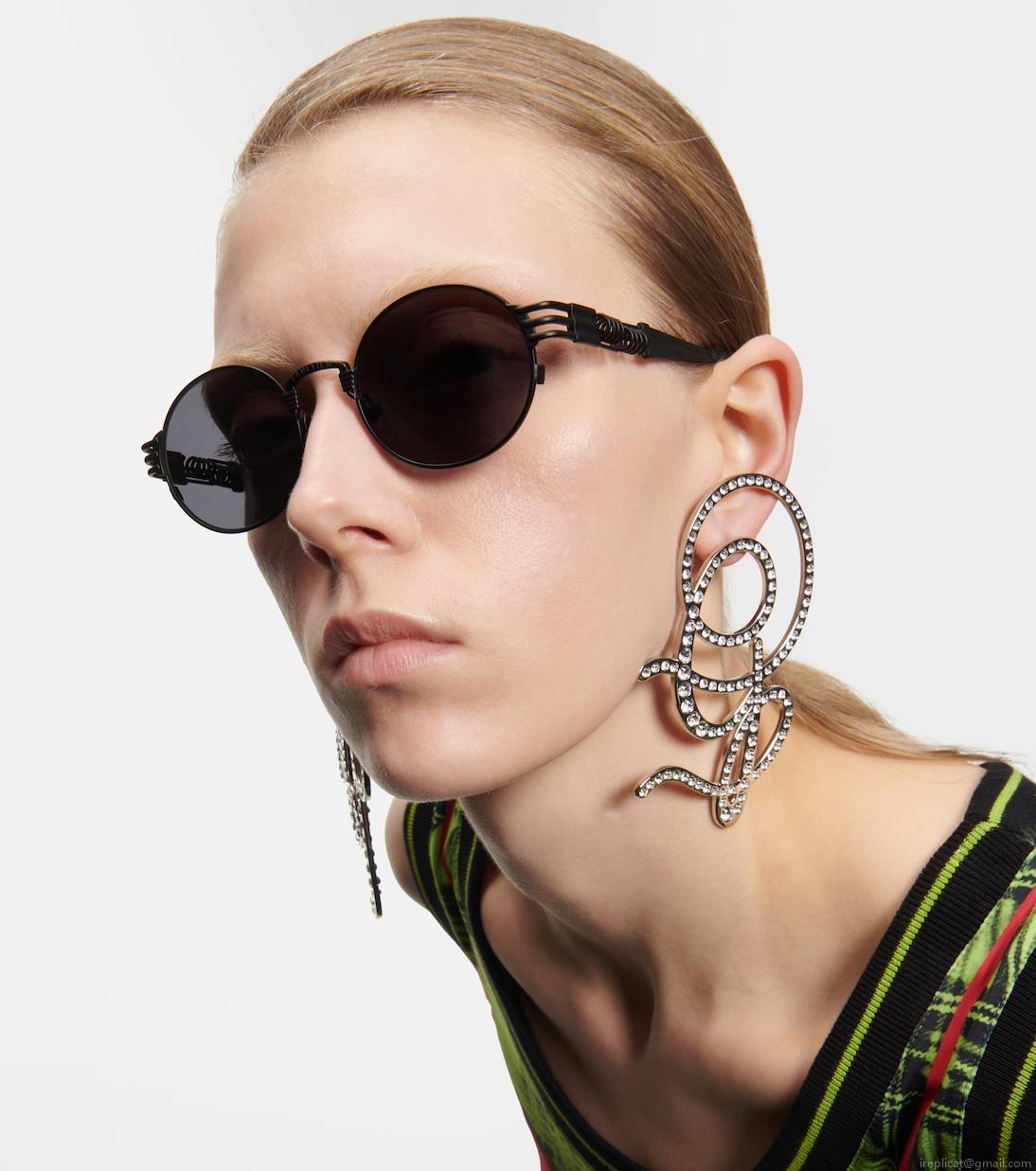 Jean Paul Gaultierx Karim Benzema 56-6106 round sunglasses Jean Paul Gaultierx Karim Benzema 56-6106 round sunglasses