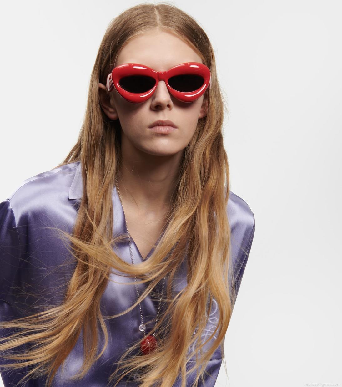 LoeweInflated cat-eye sunglasses LoeweInflated cat-eye sunglasses