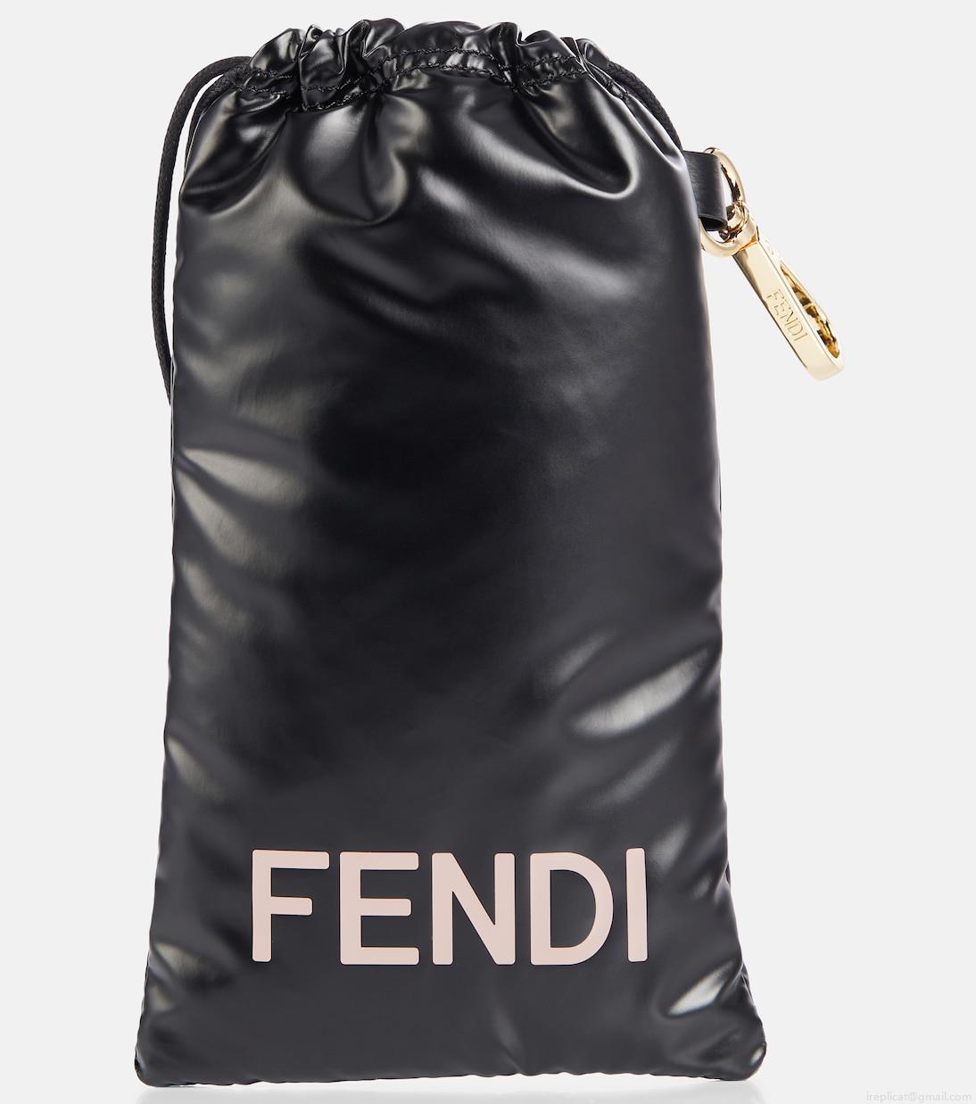 FendiFendi First embellished oval sunglasses FendiFendi First embellished oval sunglasses