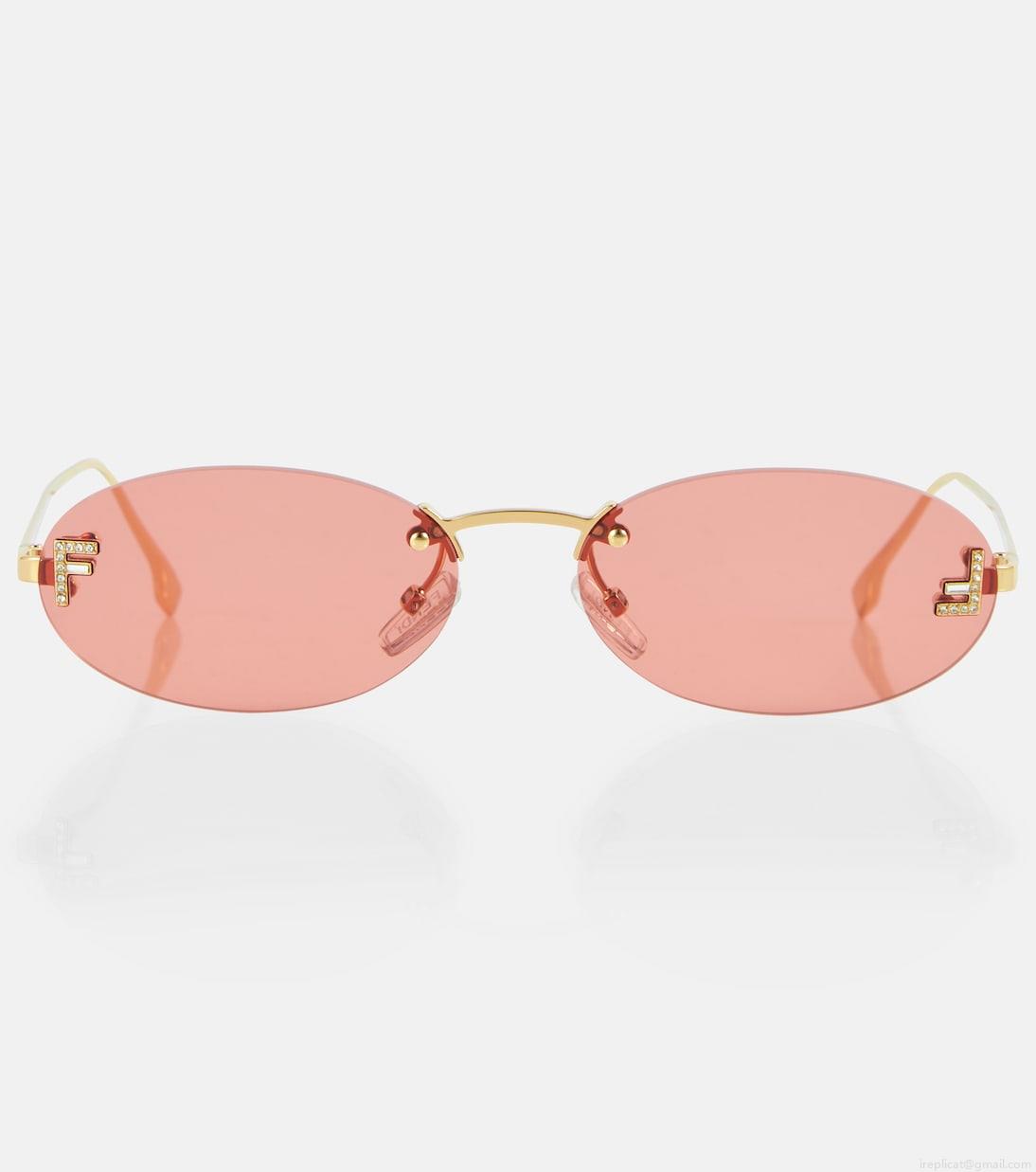 FendiFendi First oval sunglasses FendiFendi First oval sunglasses