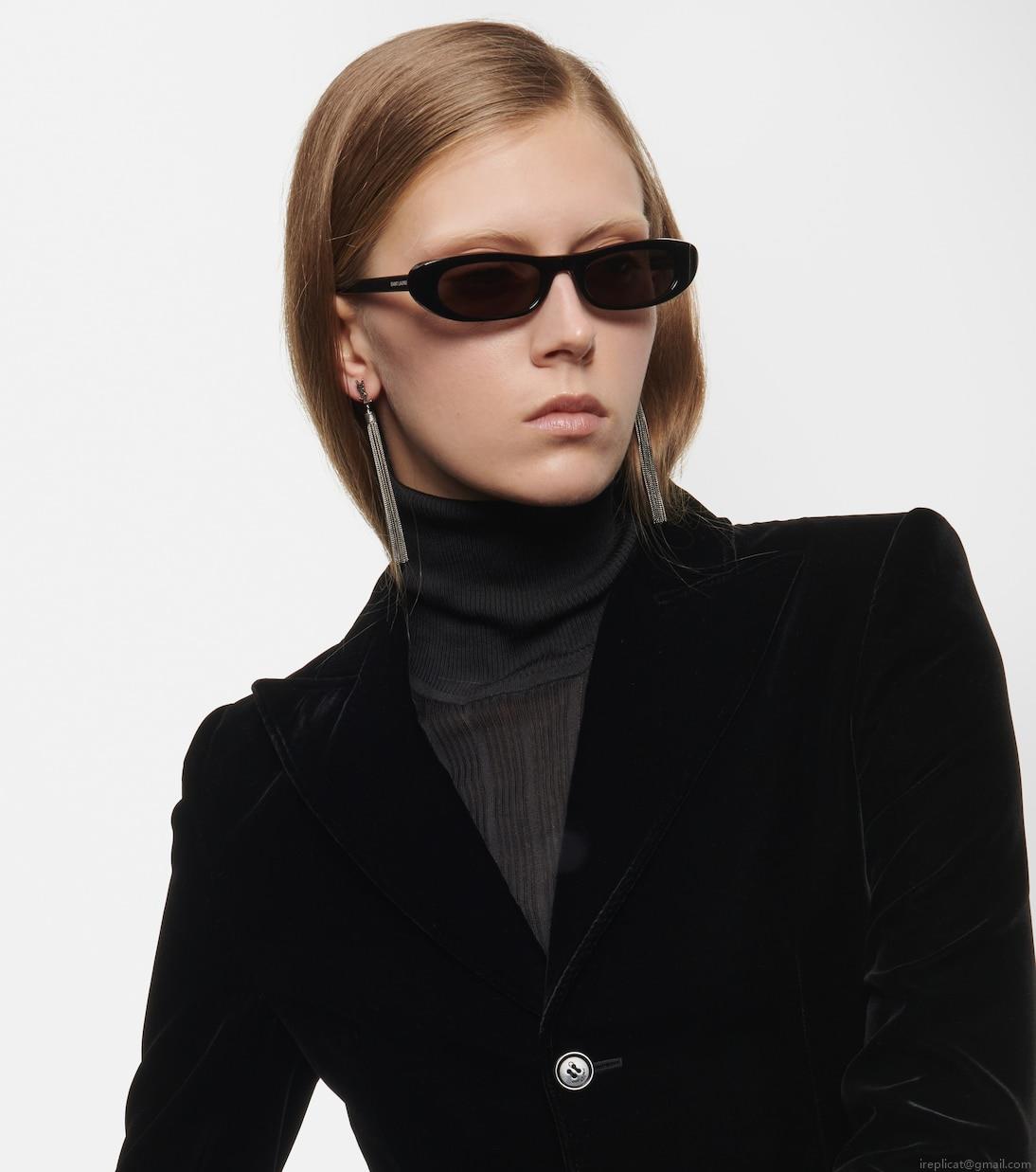Saint LaurentSL 557 Shade oval sunglasses Saint LaurentSL 557 Shade oval sunglasses