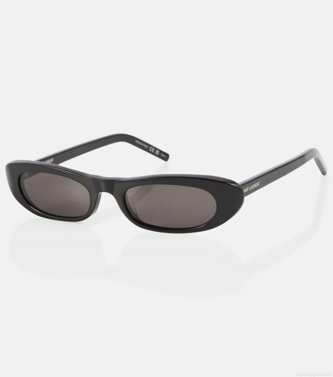 Saint LaurentSL 557 Shade oval sunglasses Saint LaurentSL 557 Shade oval sunglasses