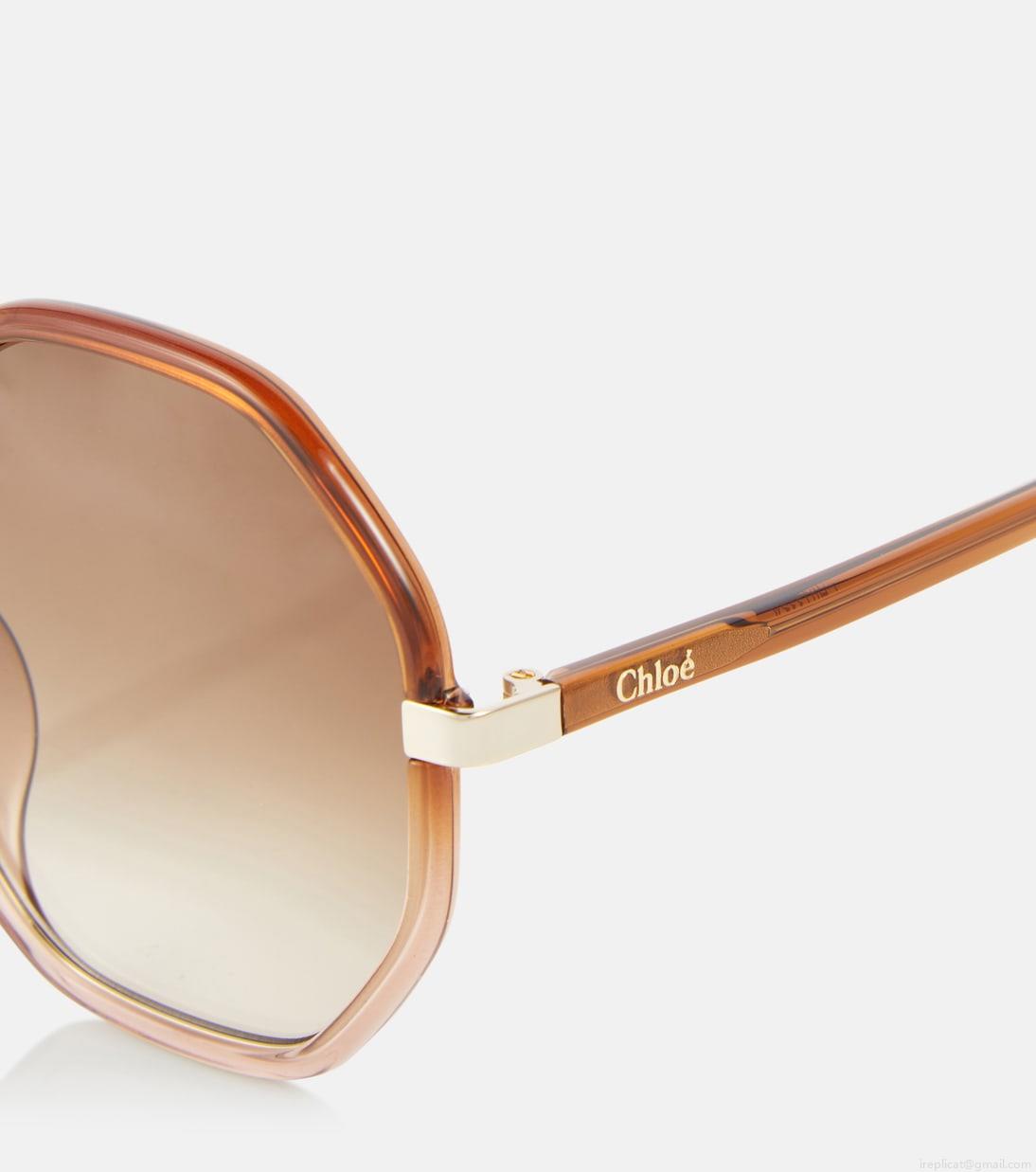 ChloéFranky oversized sunglasses ChloéFranky oversized sunglasses