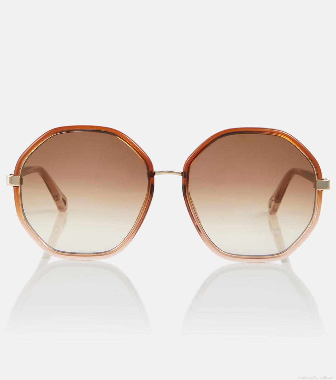 ChloéFranky oversized sunglasses ChloéFranky oversized sunglasses