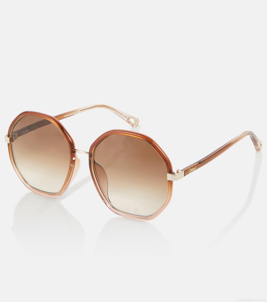 ChloéFranky oversized sunglasses ChloéFranky oversized sunglasses