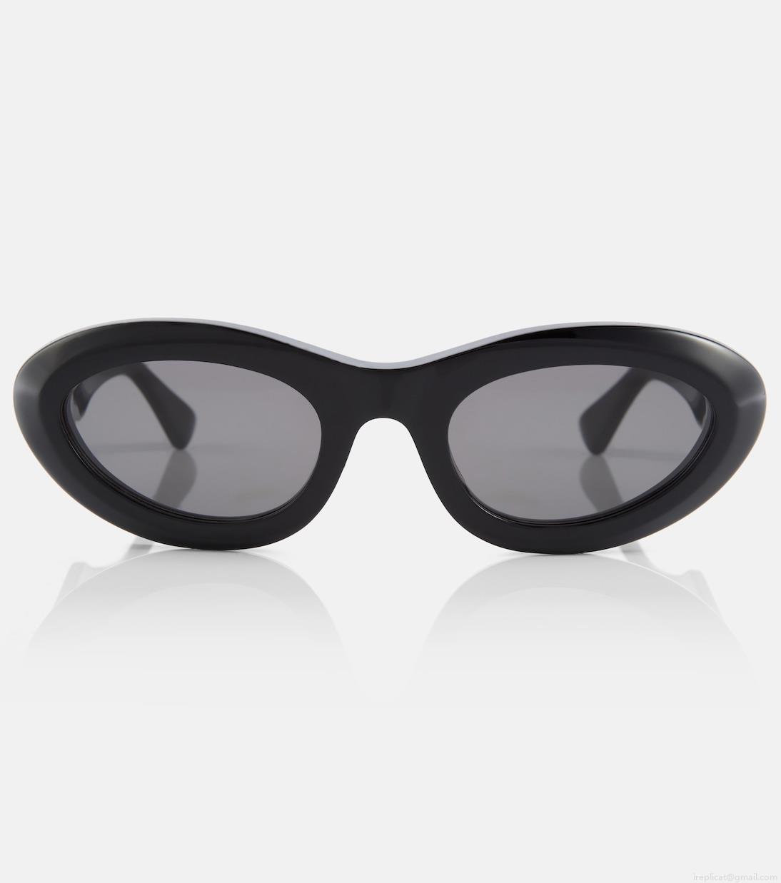 Bottega VenetaBombe oval sunglasses Bottega VenetaBombe oval sunglasses