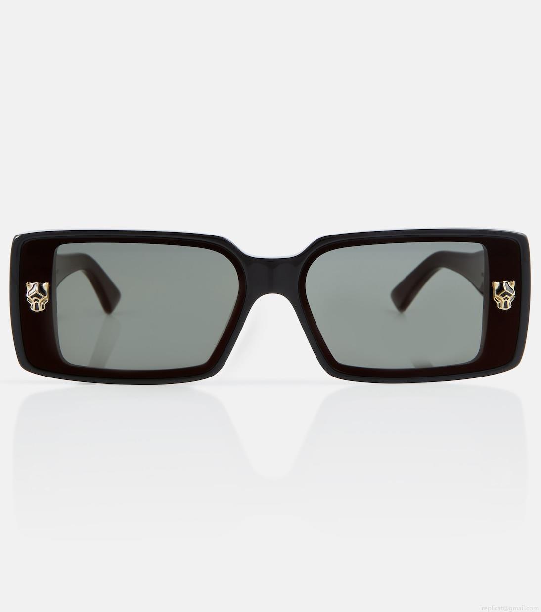 Cartier Eyewear CollectionPanthère de Cartier rectangular sunglasses Cartier Eyewear CollectionPanthère de Cartier rectangular sunglasses