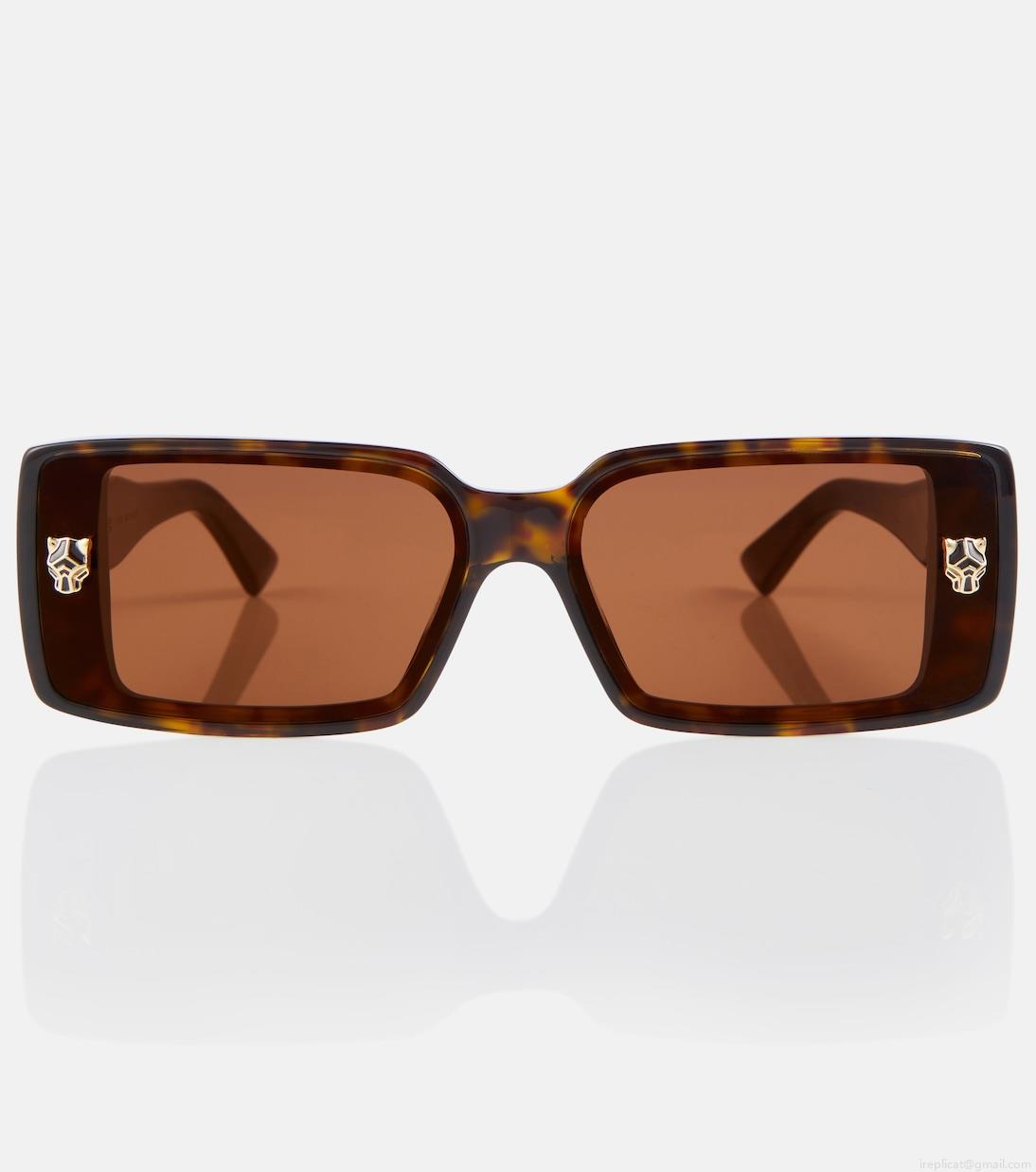 Cartier Eyewear CollectionPanthère de Cartier rectangular sunglasses Cartier Eyewear CollectionPanthère de Cartier rectangular sunglasses