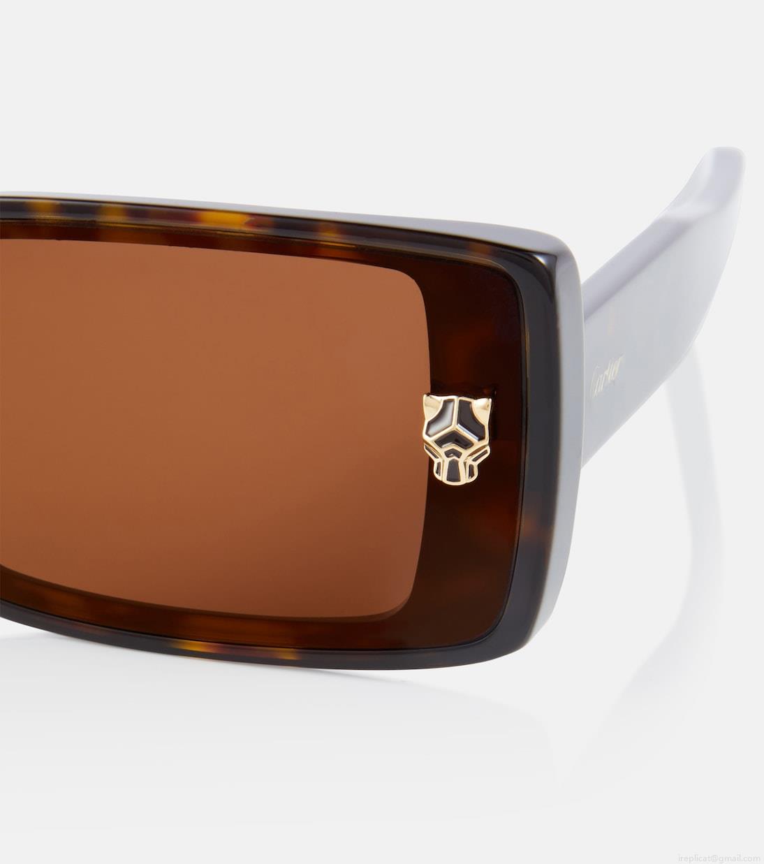 Cartier Eyewear CollectionPanthère de Cartier rectangular sunglasses Cartier Eyewear CollectionPanthère de Cartier rectangular sunglasses