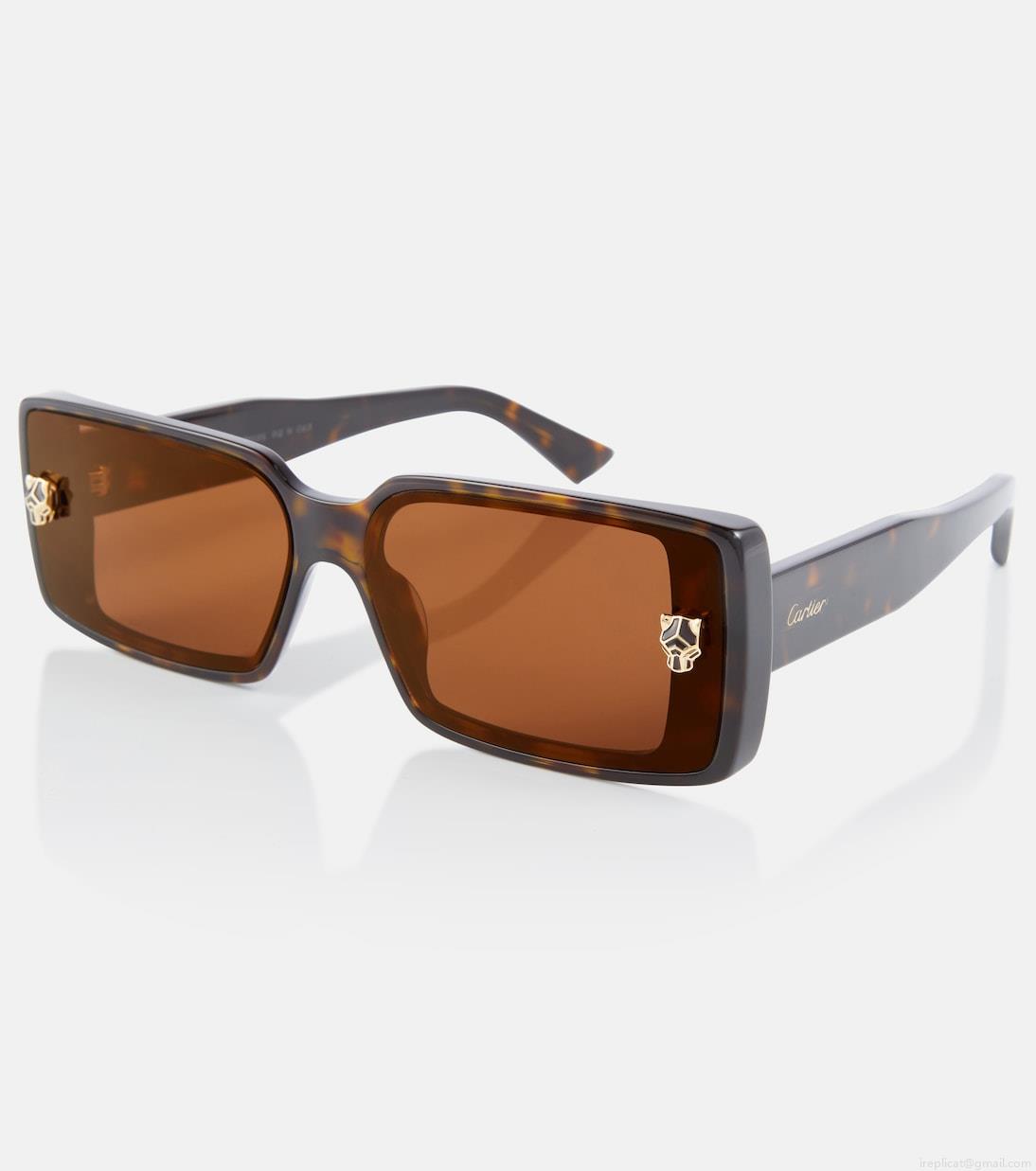Cartier Eyewear CollectionPanthère de Cartier rectangular sunglasses Cartier Eyewear CollectionPanthère de Cartier rectangular sunglasses
