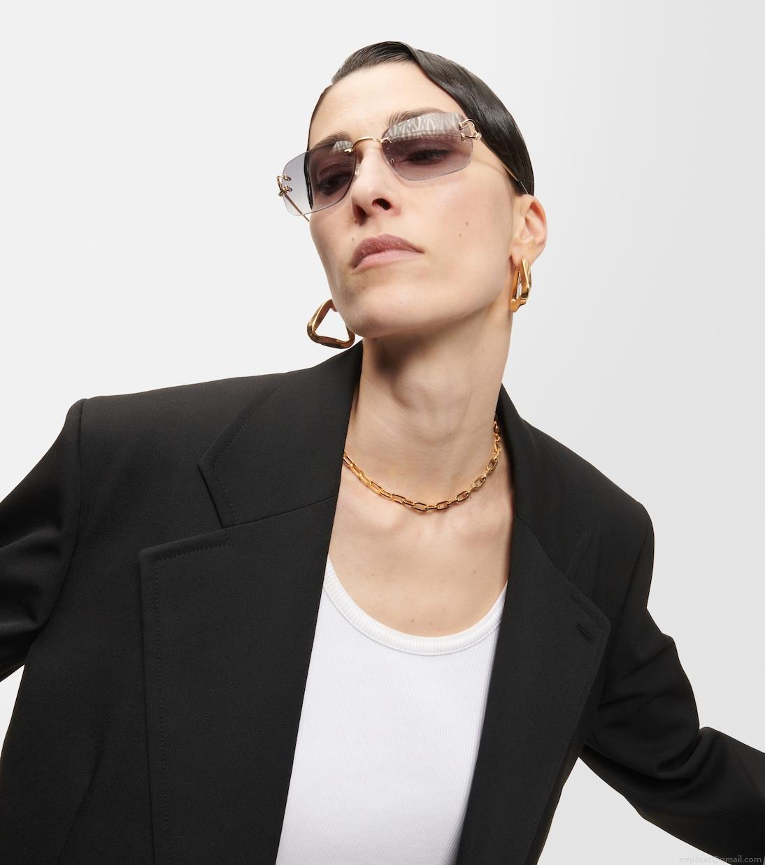Cartier Eyewear CollectionRectangular sunglasses Cartier Eyewear CollectionRectangular sunglasses