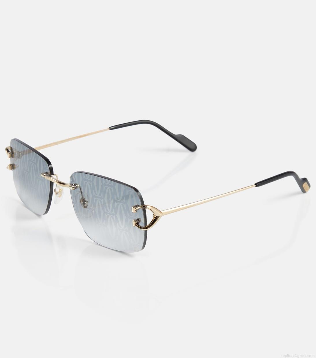 Cartier Eyewear CollectionRectangular sunglasses Cartier Eyewear CollectionRectangular sunglasses