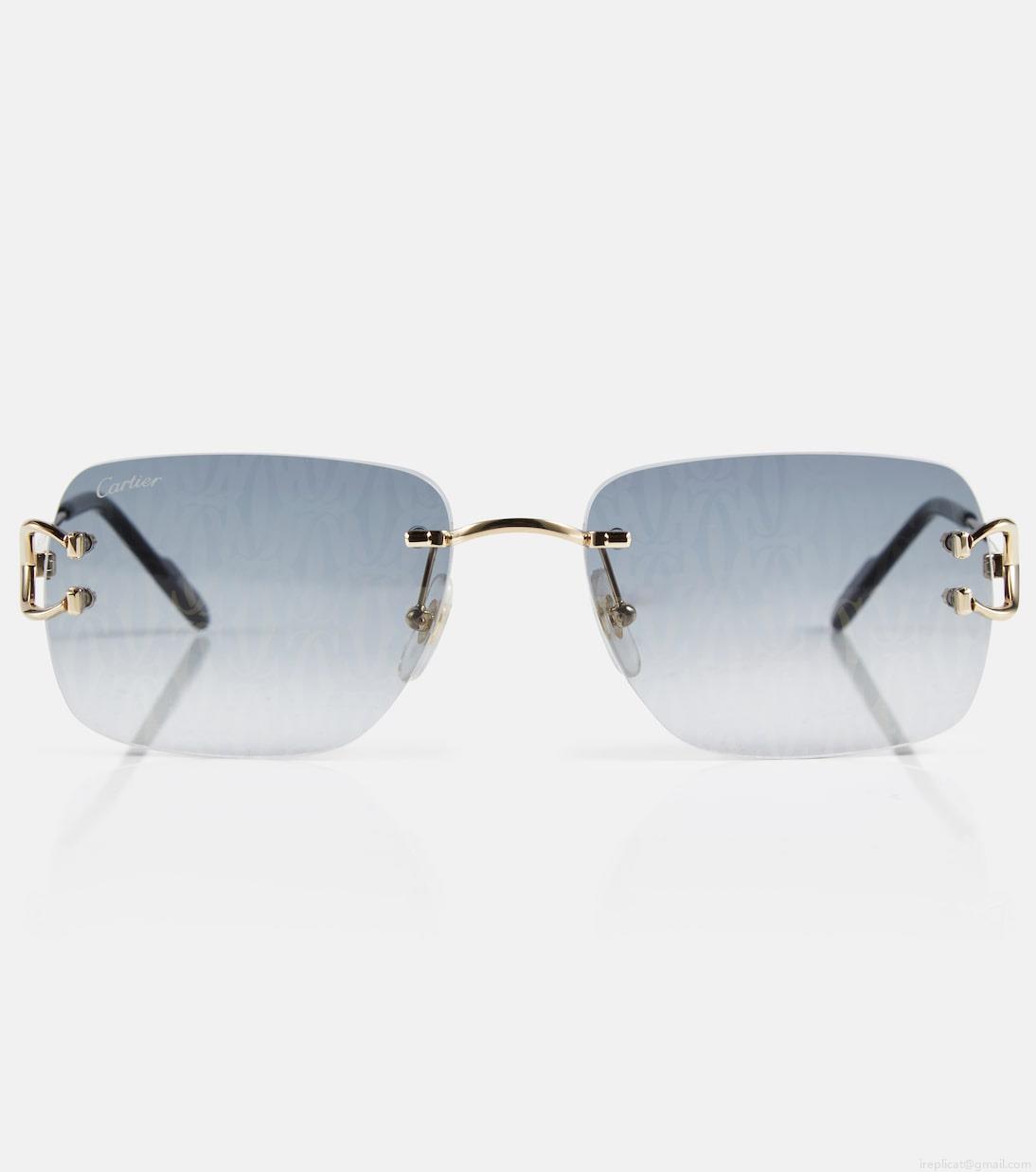 Cartier Eyewear CollectionRectangular sunglasses Cartier Eyewear CollectionRectangular sunglasses