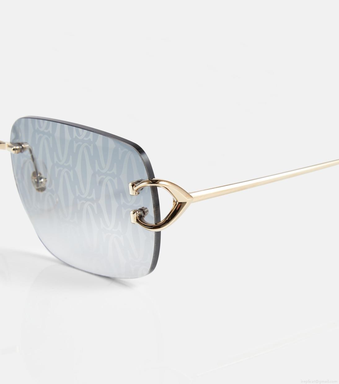 Cartier Eyewear CollectionRectangular sunglasses Cartier Eyewear CollectionRectangular sunglasses