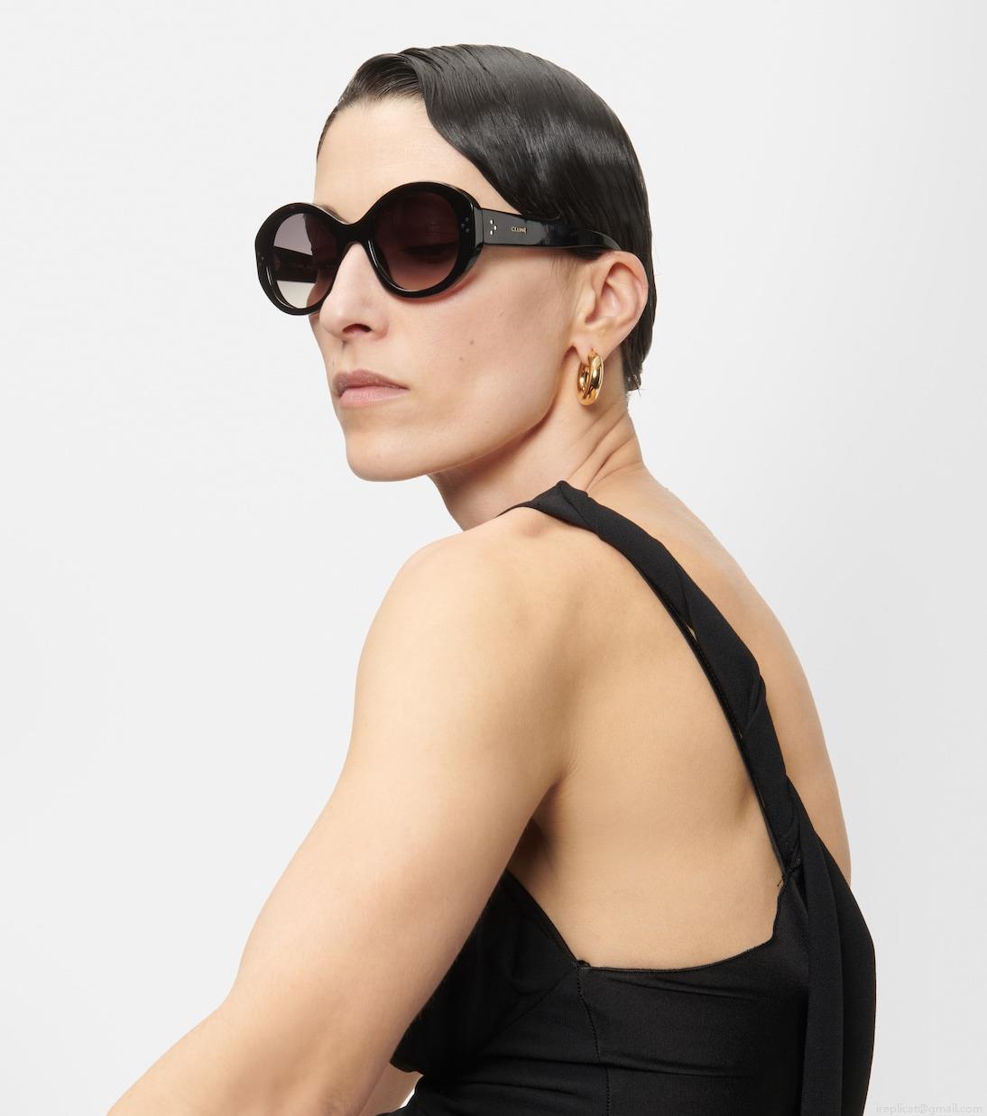 Celine EyewearBold round sunglasses Celine EyewearBold round sunglasses