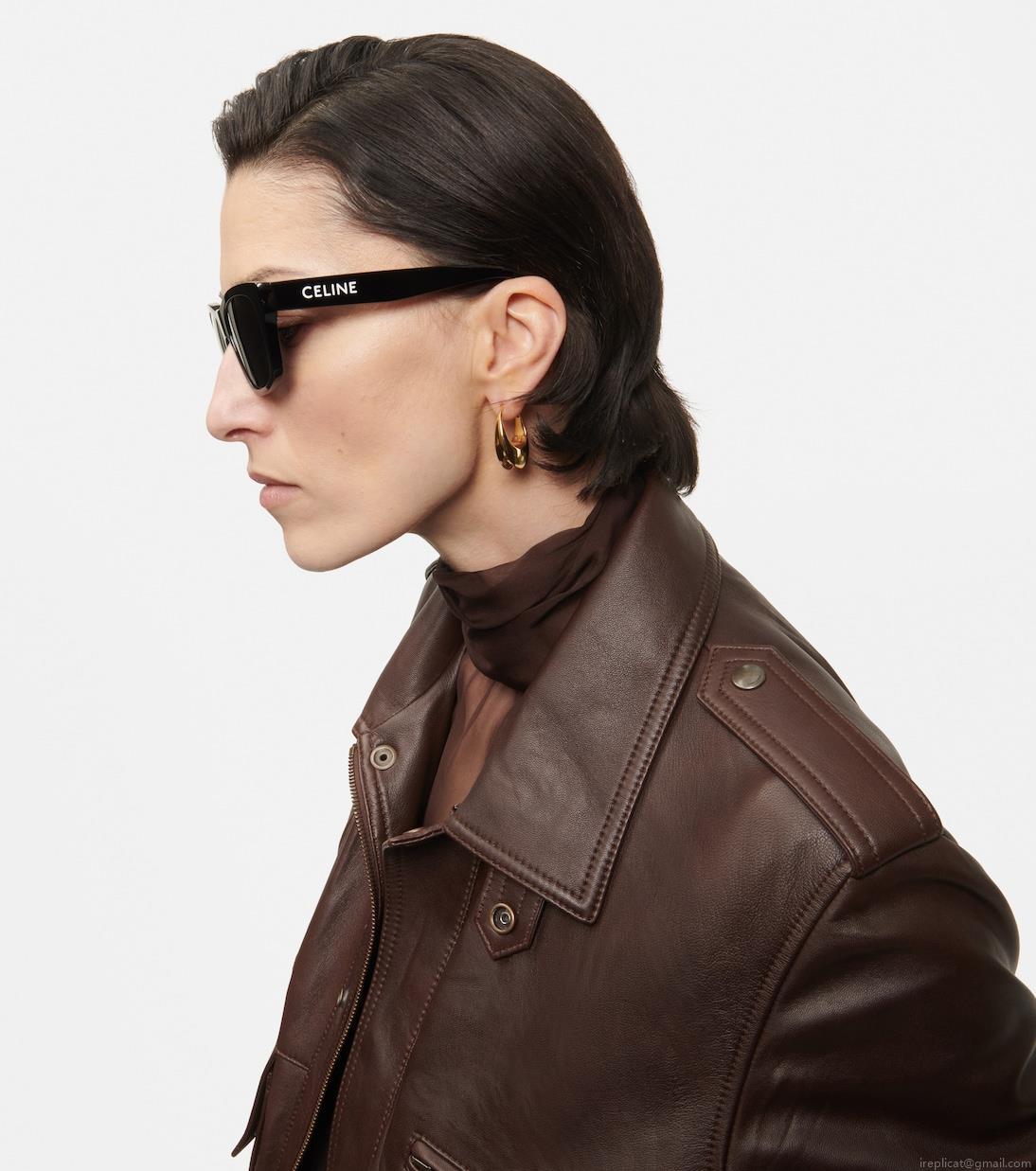 Celine EyewearMonochroms 05 square sunglasses with strap Celine EyewearMonochroms 05 square sunglasses with strap