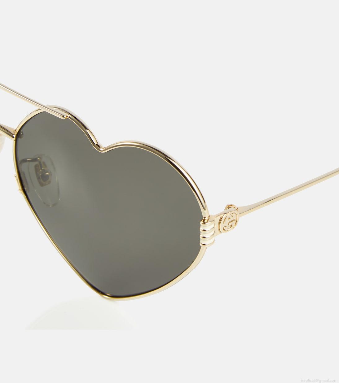 GucciHeart-shaped sunglasses GucciHeart-shaped sunglasses