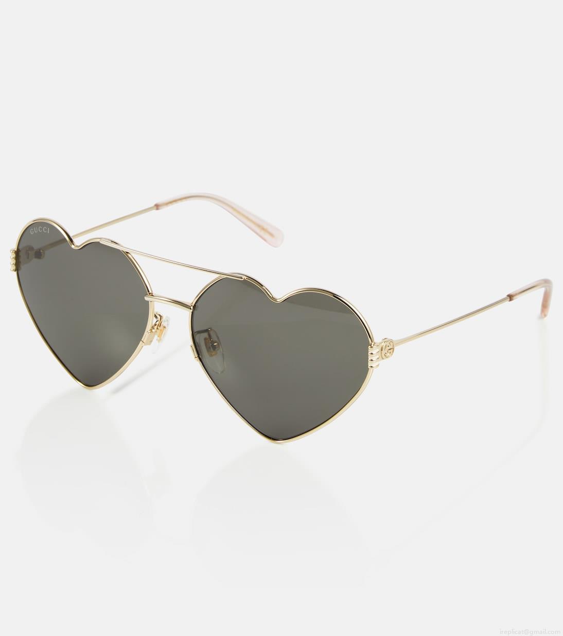 GucciHeart-shaped sunglasses GucciHeart-shaped sunglasses
