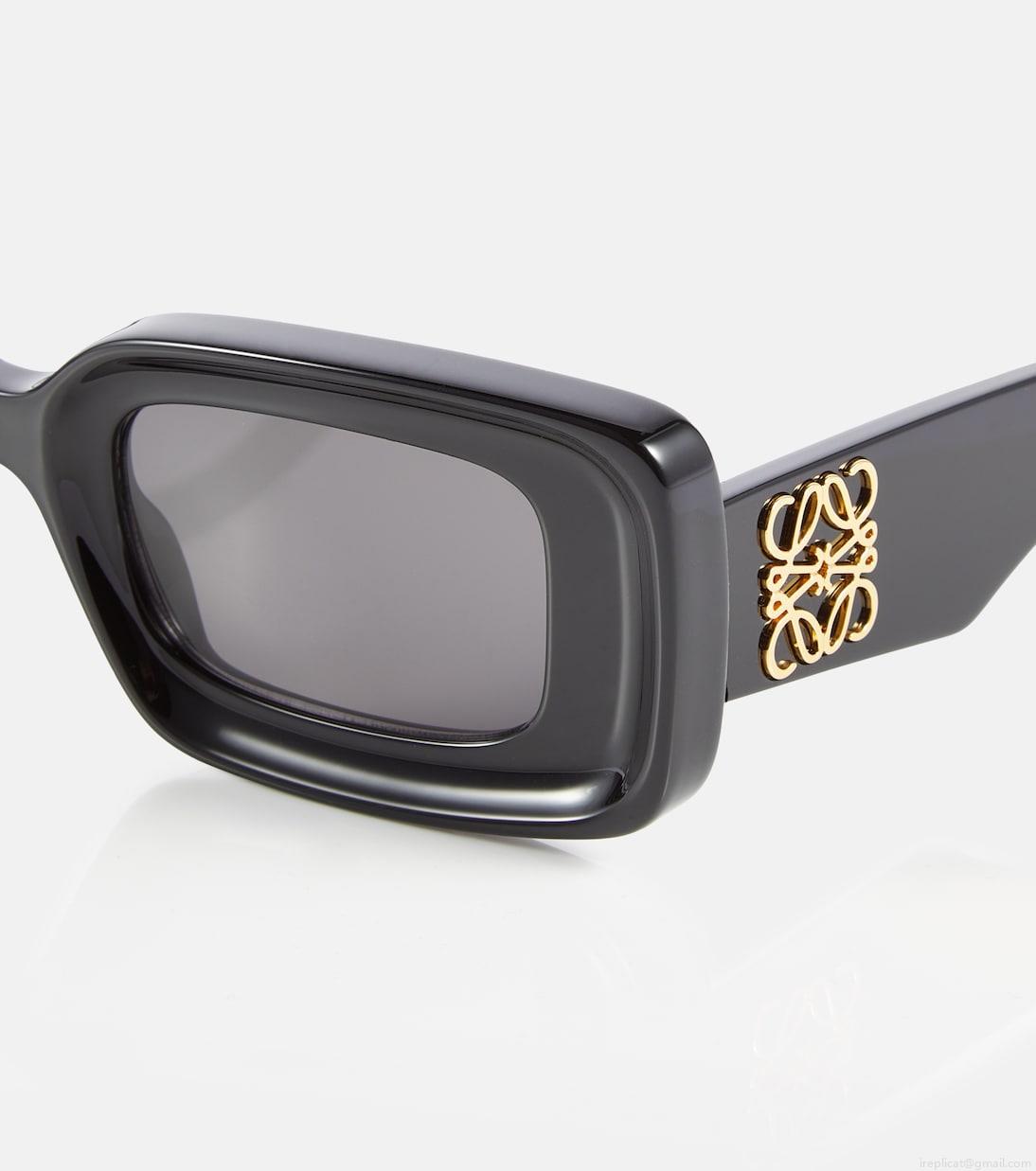 LoeweAnagram rectangular sunglasses LoeweAnagram rectangular sunglasses