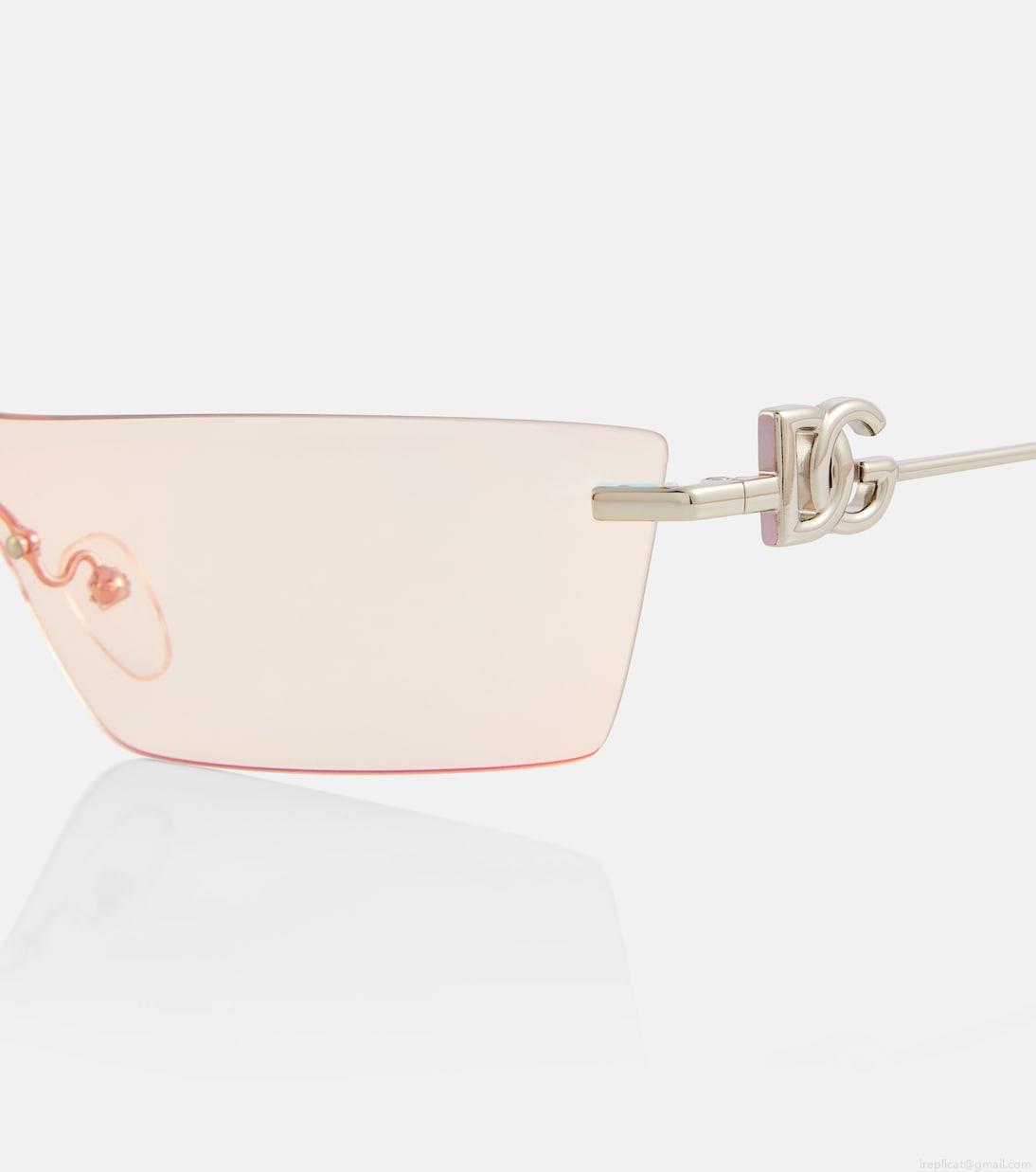 Dolce&GabbanaDG Light flat-brow sunglasses Dolce&GabbanaDG Light flat-brow sunglasses