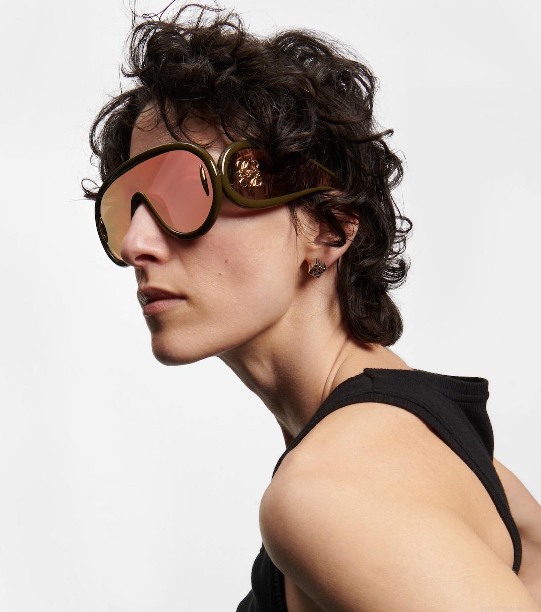 LoeweOversized aviator sunglasses LoeweOversized aviator sunglasses