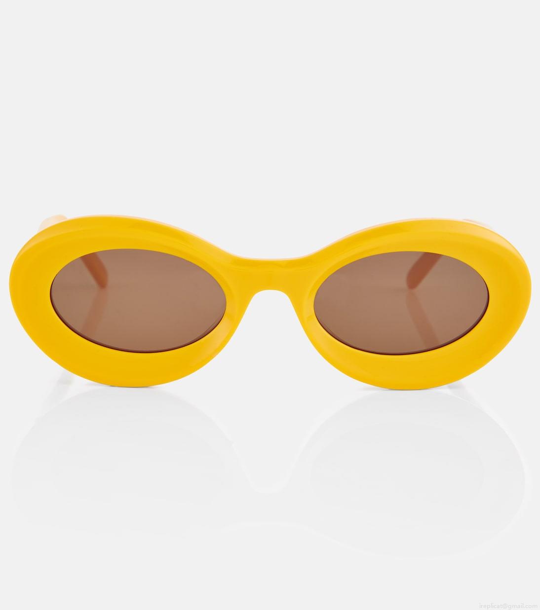 LoewePaula’s Ibiza Loop oval sunglasses LoewePaula’s Ibiza Loop oval sunglasses