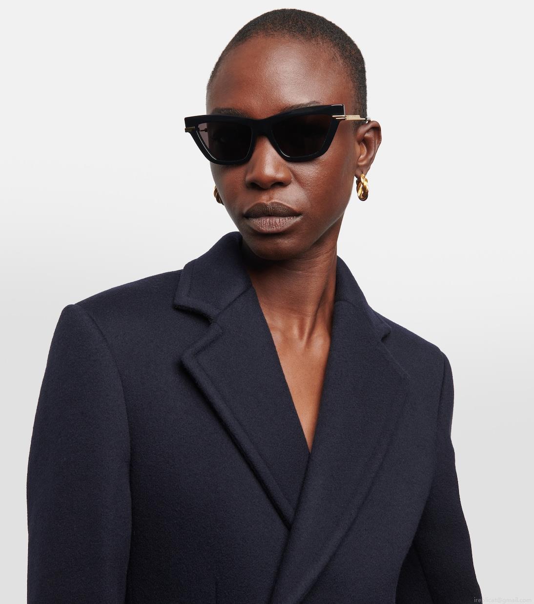 Bottega VenetaAngle cat-eye sunglasses Bottega VenetaAngle cat-eye sunglasses