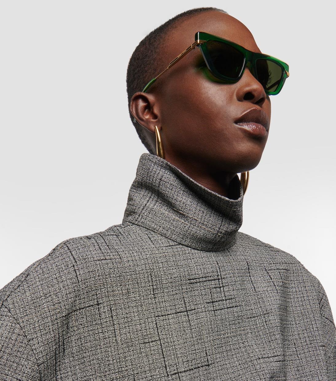 Bottega VenetaAngle cat-eye sunglasses Bottega VenetaAngle cat-eye sunglasses