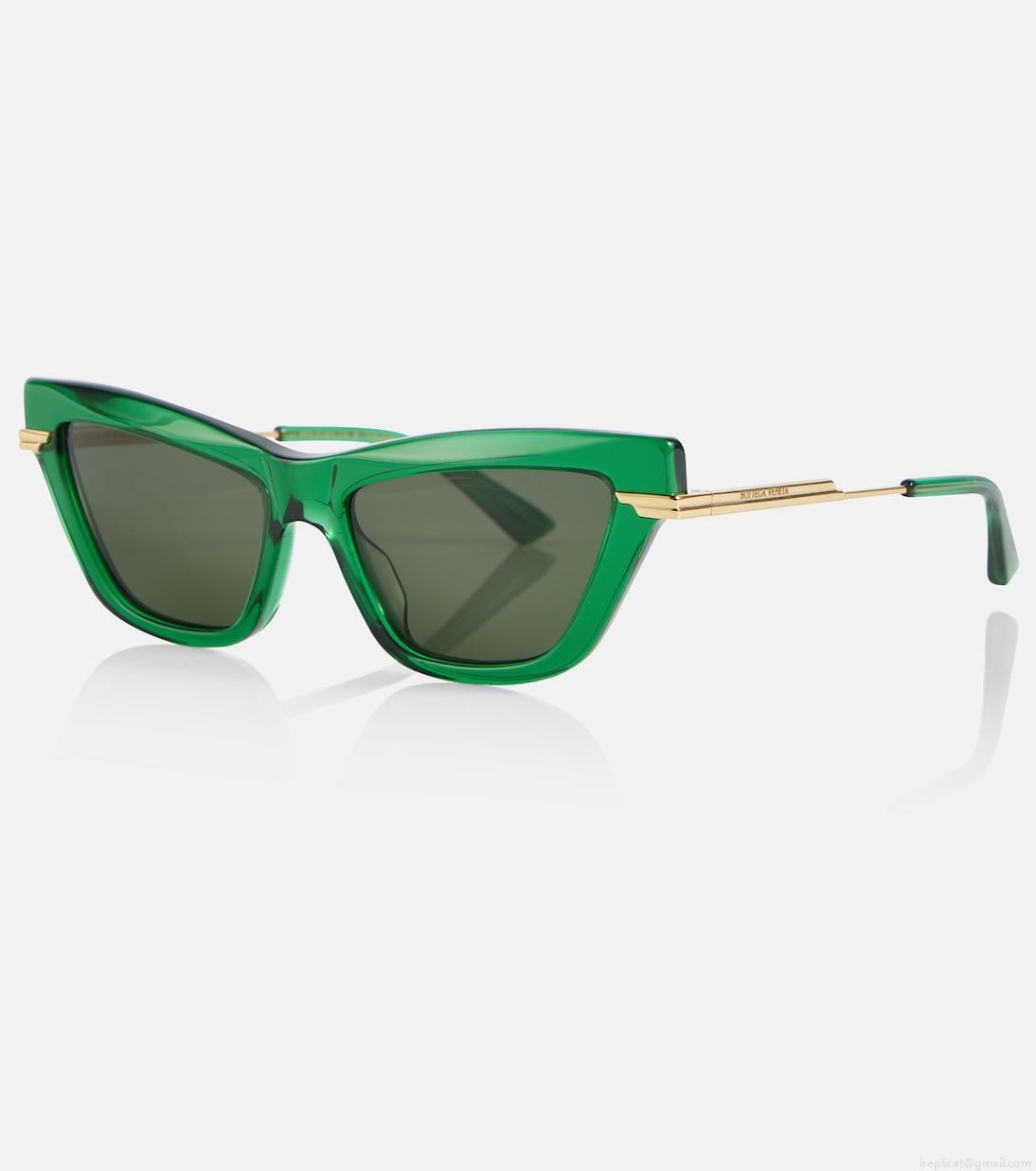 Bottega VenetaAngle cat-eye sunglasses Bottega VenetaAngle cat-eye sunglasses